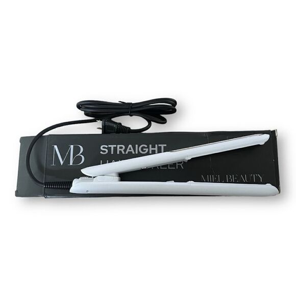 Miel Beauty Professional Hair Straightener -Special Edition in White Color - Picture 7 of 9